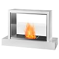 Insight Contemporary Fireplace - White