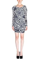 Sexy Sophisticated Chiffon/Nylon/Spandex Leopard Print  Dress