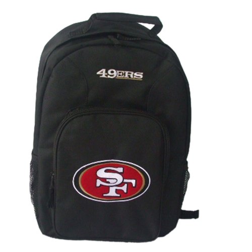 NFL San Francisco 49Ers Southpaw Backpack (Black - Medium)