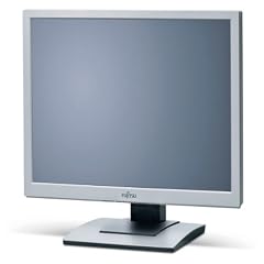 Fujitsu B19-5 ECO 48,2 cm (19 Zoll) TFT-Monitor DVI, VGA (Kontrast dyn. 1000:1, 5ms Reaktionszeit) silber