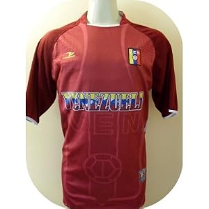 VENEZUELA SOCCER JERSEY ONE SIZE LARGE .NEW