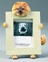 Pomeranian Dog 2.5 x 3.5-inch Handpainted Picture Frame