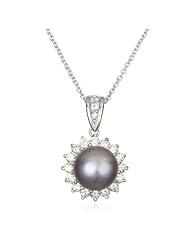 Grey Freshwater Pearl Pendant