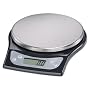 Salter 11 Pound Aquatronic Scale with Black Top, Silver