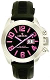 Croton CA301195BSPP Mens Black Dial Swiss Rubber Strap Watch