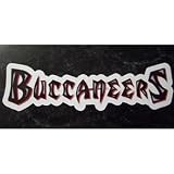 Tampa Bay Buccaneers Team Name NFL Car Magnet