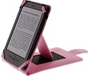 7dayshop R7 Kindle Stand Case & Anti Glare Screen Protector for The NEW 2011 Kindle 4 (no keyboard), Wi-Fi, 6" E Ink Display - Pink