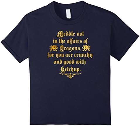 Premium MEDDLE NOT IN THE AFFAIRS OF DRAGONS Funny T-shirt