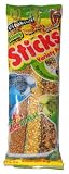 Vitakraft Budgie Honey, Egg and Fruit Triple Sticks (Pack of 7, Total 21 Sticks)