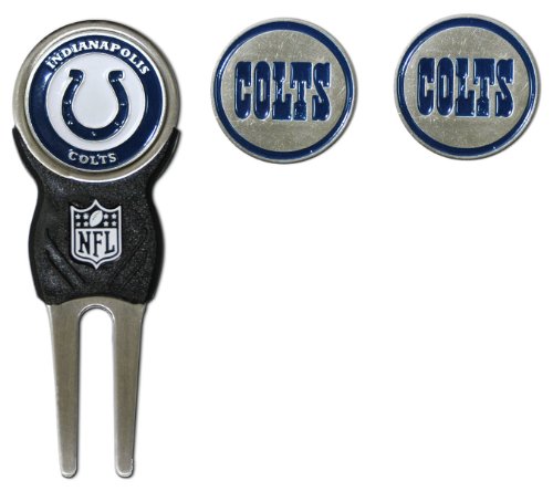 NFL Indianapolis Colts Signature Divot Tool and 2 Extra Markers