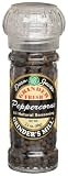Dean Jacobs Black Peppercorns , 2.1-Ounce Grinder Jars (Pack of 6)