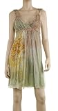 MAXSTUDIO WATERCOLOUR CHIFFON DRESS