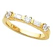 14K Yellow Gold Diamond Anniversary Band - 0.54 Ct.
