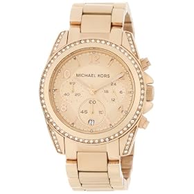 Michael Kors Womens MK5263 Rose Gold Blair Watch