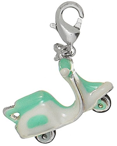 Pilgrim Damen-Charm Vespa t&uuml;rkis versilbert 560-087 Preisvergleich