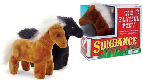 Sundance The Playful Pony - Brown - Gallops, Snorts, Moves Head