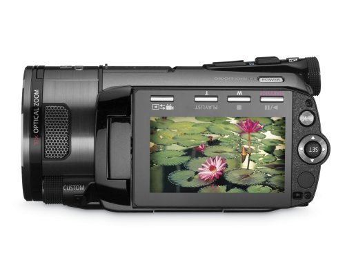 Canon VIXIA HFS100 HD Flash Memory Camcorder w/10x Optical Zoom - 2009 MODEL