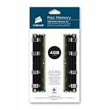 CORSAIR Performance Mac Memory 4GB ( 2 X 2GB ) PC2-5300 667MHz 240-pin ECC Fully Buffered DDR2 Memory Kit for Apple