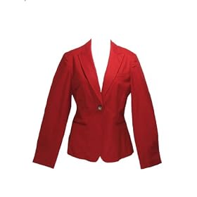 Buy Anne Klein New York Tailored Pimento Cotton Blazer 6 by Anne Klein New York