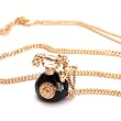 Telefon Halskette - ca. 80cm lange Kette - Retro Telephon Anh�nger mit W�hlscheibe
