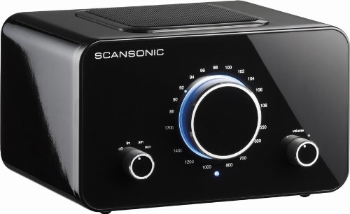 Scansonic R2 FM/AM Tabletop Radio schwarz
