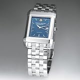 Virginia Military Institute Men's Swiss Watch - Blue Quad with Bracelet by M.LaHart
