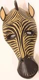 14 Handcrafted Zebra Mask - Made in Kenya