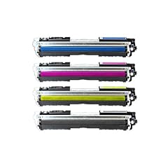 HP Laserjet PRO 100 Color MFP M 175 NW (CE311A / CE313A / CE312A / CE310A) Rebuilt Toner Set - 4 Farben / CMYK