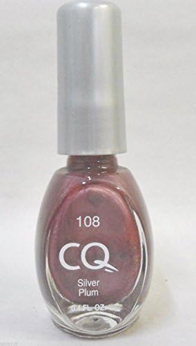 CQ BY SCHERER NAIL POLISH #108 SILVER PLUM