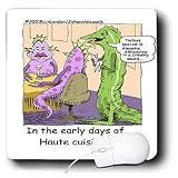 Londons Times Funny Society Cartoons – Early Days Of Dining Out – Mouse Pads