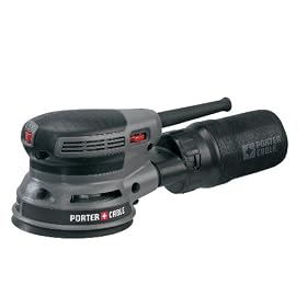 Porter-Cable 390 5-Inch Low Profile Random Orbit Sander with Hook and Loop Pad