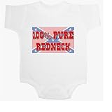 100 % Redneck - Humorous / Funny Baby Onesie