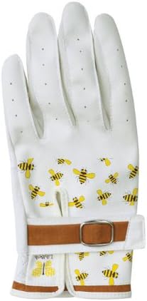 LilyBeth Golf Women's Printed Bumblebee Buckled Glove (X-Large, Left)