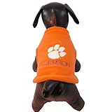 NCAA Clemson Tigers Polar Fleece Dog Sweatshirt