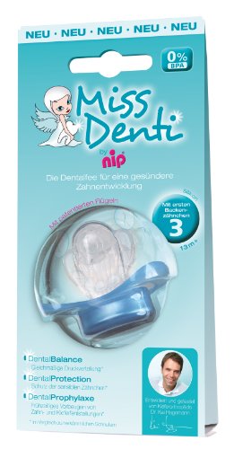 Nip 38010-51 Miss Denti Gr. 3 mit Backenz&auml;hnchen, blau Preisvergleich