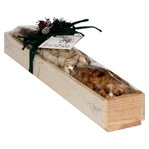 Pacific Gold Marketing Gift Crate Pistachios, Cinnamon Almonds, Butter Toffee Pistachios,... by Pacific Gold