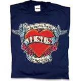Christian T-shirt Heart Jesus Tattoo Tee