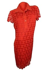 Geometric Print Lace Short Sleeves Cotton/Nylon/Polyester/Rayon  Shirt  Dress