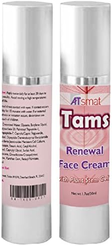 Face Renewal Cream, Anti- Aging, Anti-wrinkle Cream with Plant Stem Cells,Best Day and Night Cream,Naturally Hydrates,Collagen stimulant.1.7oz/50ml