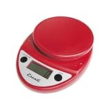 Escali Primo Digital Multifunctional Scale Warm Red