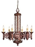 Eurofase 17488-013 Modesa 6-Light Chandelier - Bronze