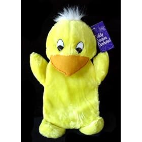 Rubber HOT Water Bottle & Plush Ducky Duck Cover