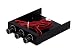 SilverStone FP33B Aluminum 3.5-Inch Drive Bay/Expansion Slot with Independent Fan Con...