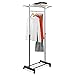 Honey-Can-Do GAR-01173 Garment Rack with top Shelf, Grid, Chrom, Chrome