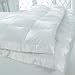 Pacific Coast&reg; Satin Trim Down Blanket King White 108x96 Inch 22oz
