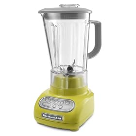 KitchenAid KSB560PE 5-Speed Blender with Polycarbonate Jar, Pear
