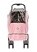 Warm as a Lamb Single or Jogging Stroller Cover Pink