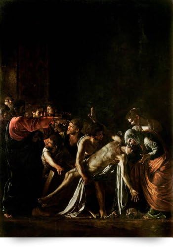 Resurrection of Lazarus by Caravaggio (Giclee Art Print), The Fine Art Masters