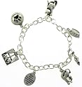 Kitty Cat Charm Bracelet - Purr Paw Mouse Window Bowl More!