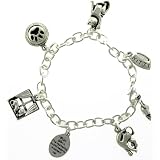 Kitty Cat Charm Bracelet - Purr Paw Mouse Window Bowl More!